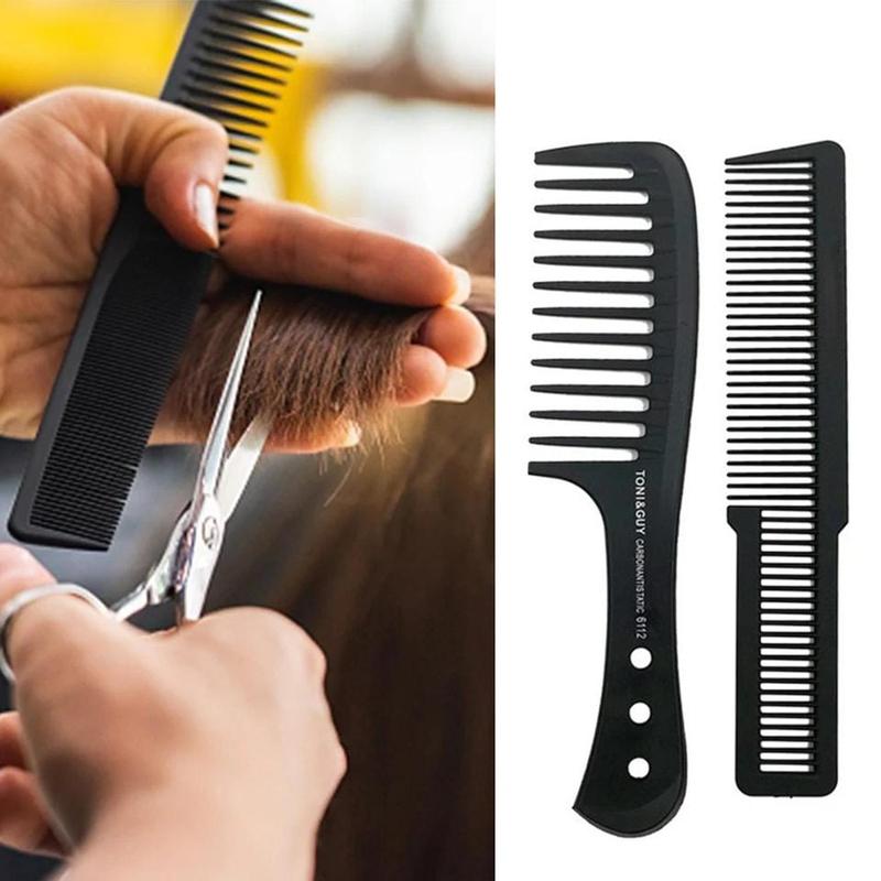 Hair Styling Comb Set, 4 Counts set Anti-static Wide Tooth Combs, Professional Hair Styling Brushes for Salon Barber