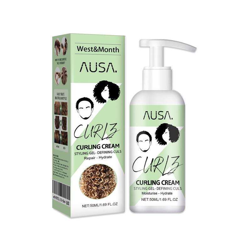 Curly Elastin Moisturizing curls set fluffy stretch strong hair and soothe frizz