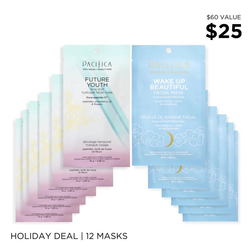 Pacifica Beauty Mask Bundle [12 Masks] Skincare Mask Bundle