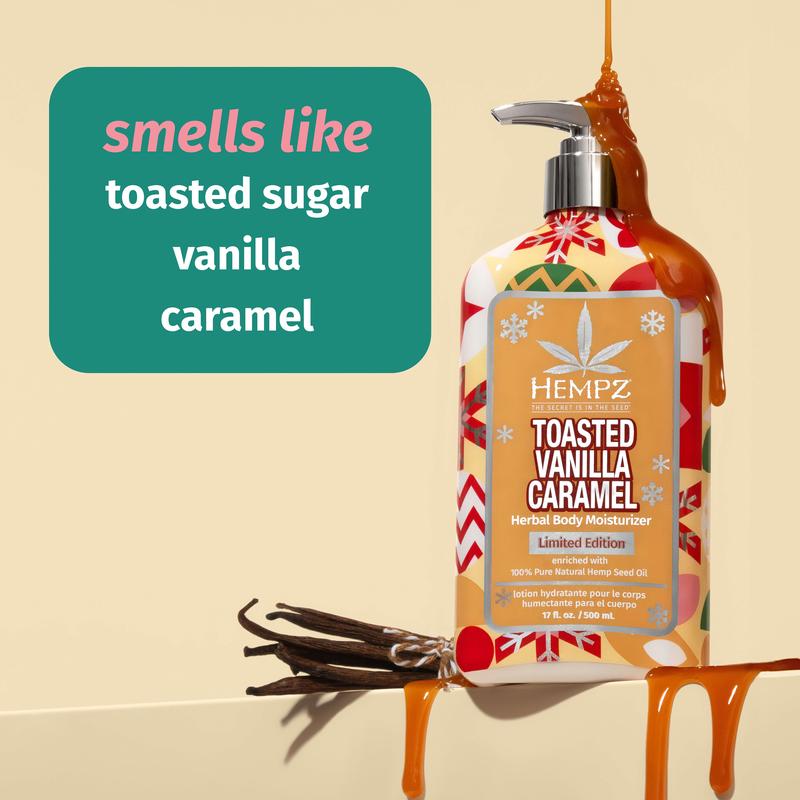 Toasted Vanilla Caramel Herbal Body Moisturizer