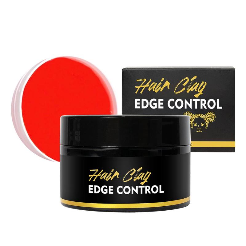 [$14.99 Get 2 Pack] Edge Control Hair Gel, Strong Hold, Thick Edges, Styling Gel, Non-Greasy, Long Lasting, Supports Hair Growth, Natural Formula, For All Hair Types