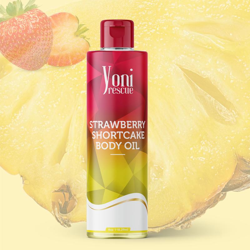 Strawberry Pineapple (4 oz) and Vanilla Sugar(4 oz) Body Oil Bundle , TikTok Best Seller,  20% OFF