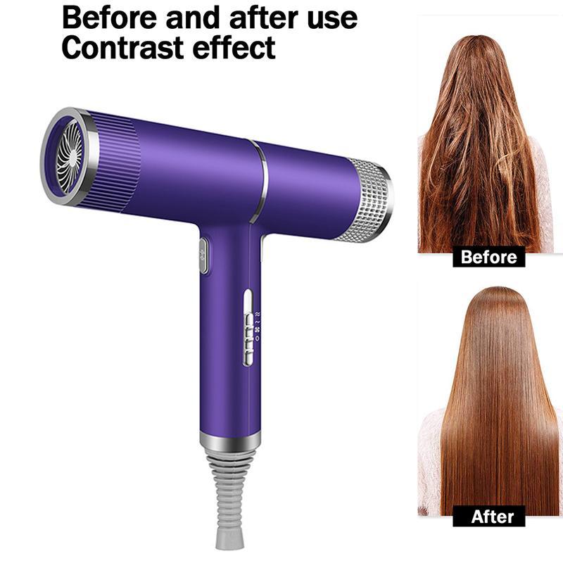 Portable Handheld Hair Dryer, Professional Negative Ion Electric Blow Dryer, Adjustable Speed Hair Dryer, Hair Styling Tool for Home & Travel