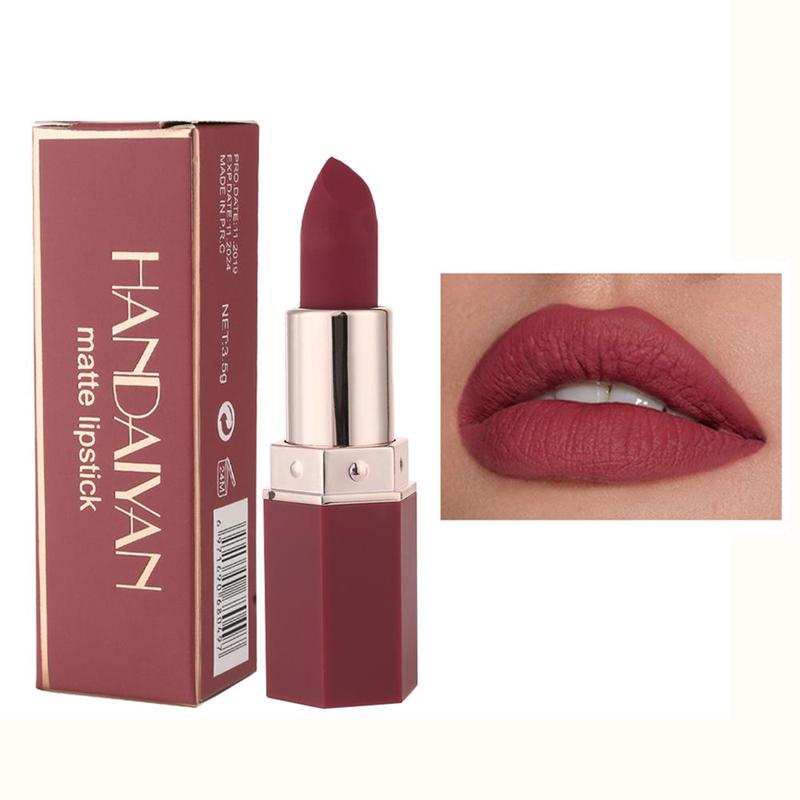 Moisturizing Lipstick, Long Lasting Hydrating Matte Lip Stain, Music Festival Makeup Essentials, Suitable for All Occasions Lip Makeup, Cosmetic Gift