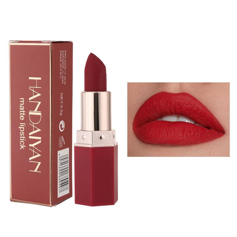 Moisturizing Lipstick, Long Lasting Hydrating Matte Lip Stain, Music Festival Makeup Essentials, Suitable for All Occasions Lip Makeup, Cosmetic Gift