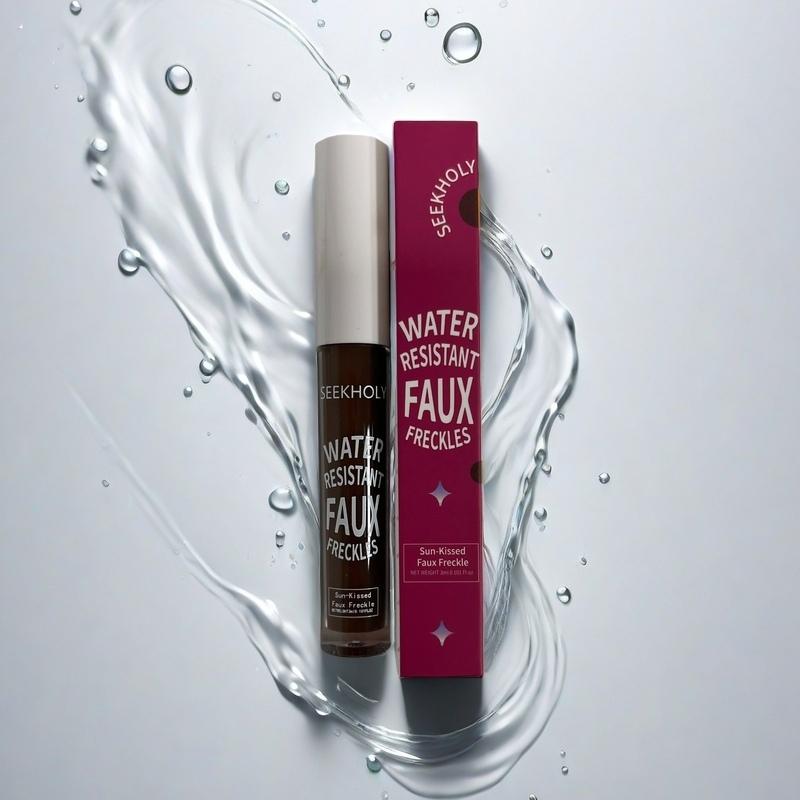 SEEKHOLY Water Resistant Faux Freckle Liquid,Longlasting,Quick Dry Face Freckle Liquid Makeup