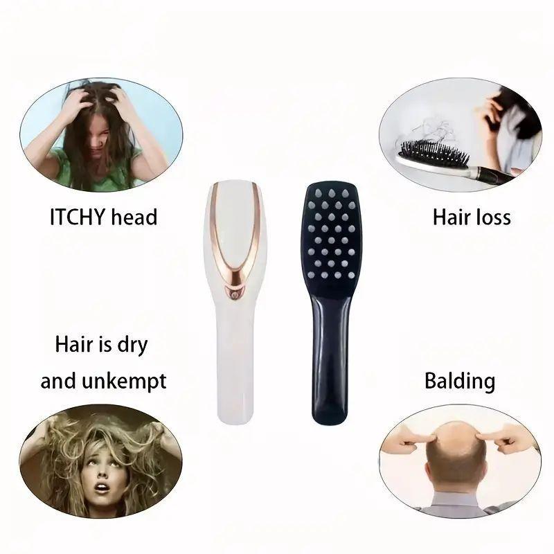 Head Massager, Electric Head Massage Comb, Portable Handheld Scalp Hair Massager, Comfortable Head and Scalp Massage Tools. Essential for All Seasons, The Best Choice for Body Care, Scalp Care, Massage, Brushes, Christmas Gift