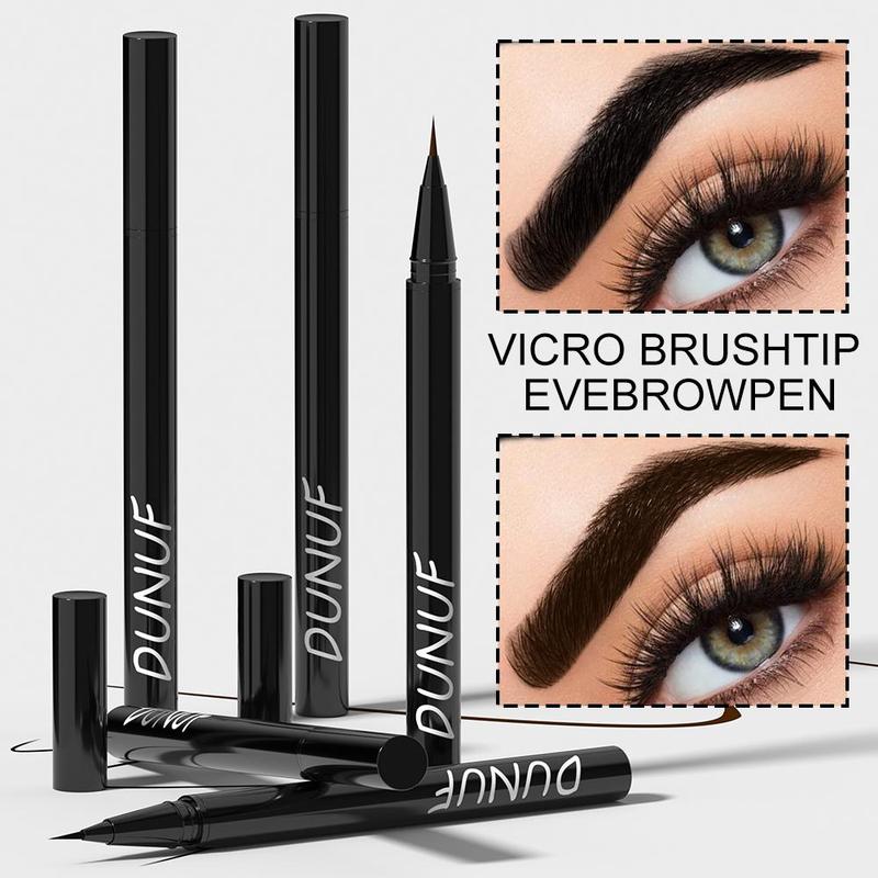 Long Lasting Waterproof Eyebrow Pencil, 1 Box Durable Sweat Proof Eyebrow Pen, Natural Eye Brow Makeup Tool for Women, Makeup Products, Christmas Gift