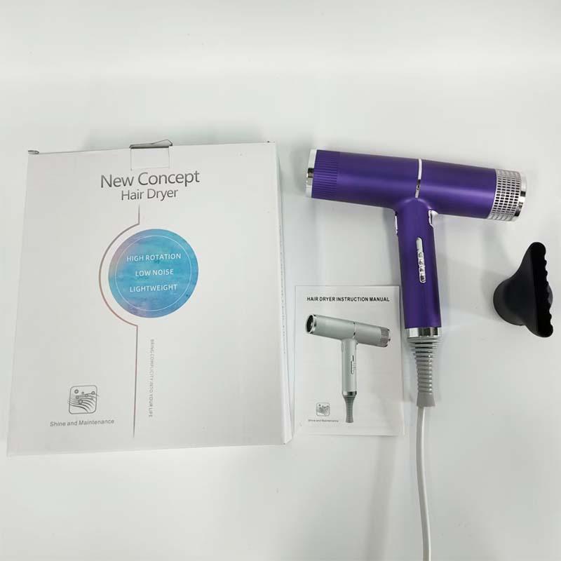 Portable Handheld Hair Dryer, Professional Negative Ion Electric Blow Dryer, Adjustable Speed Hair Dryer, Hair Styling Tool for Home & Travel