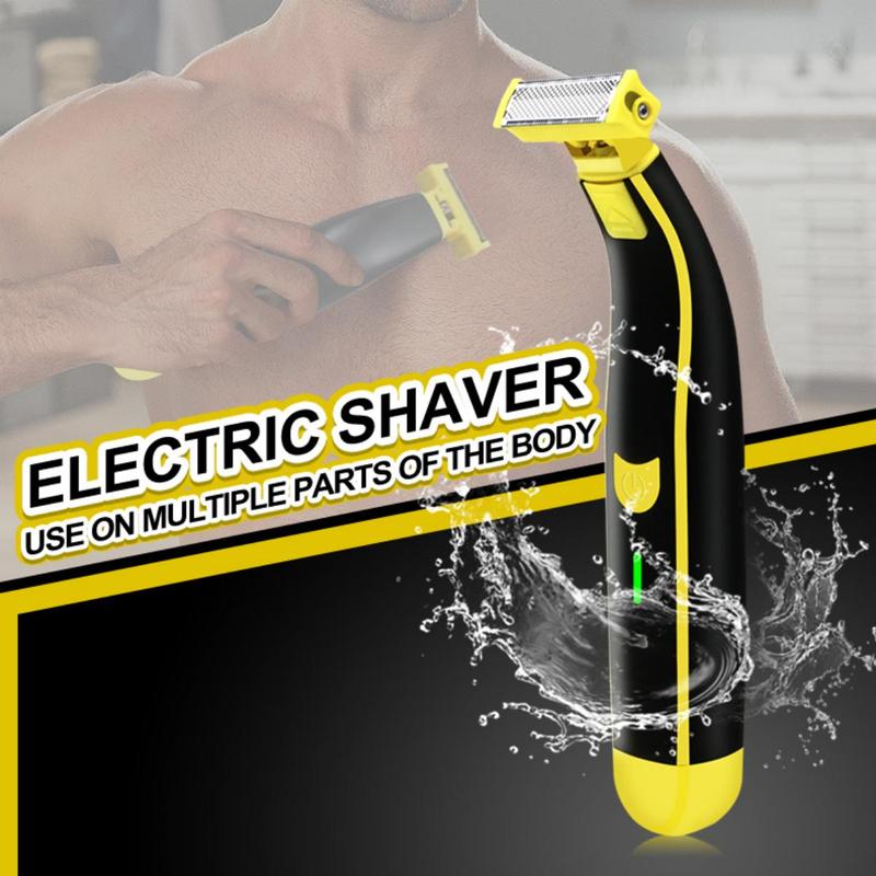 Full body washable wet and dry shaver Electric shaver USB rechargeable body shaver for men and women