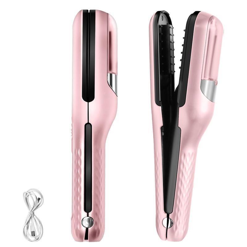 Automatic Electric Hair Clipper, MMulti-functional Type C Rechargeable HairSplit End Clippers, Professional 2 In 1Hair Edge Control Trimmer, PortableWireless Hair Trimmer for HomeSalon, Hair Products Haircut Smooth