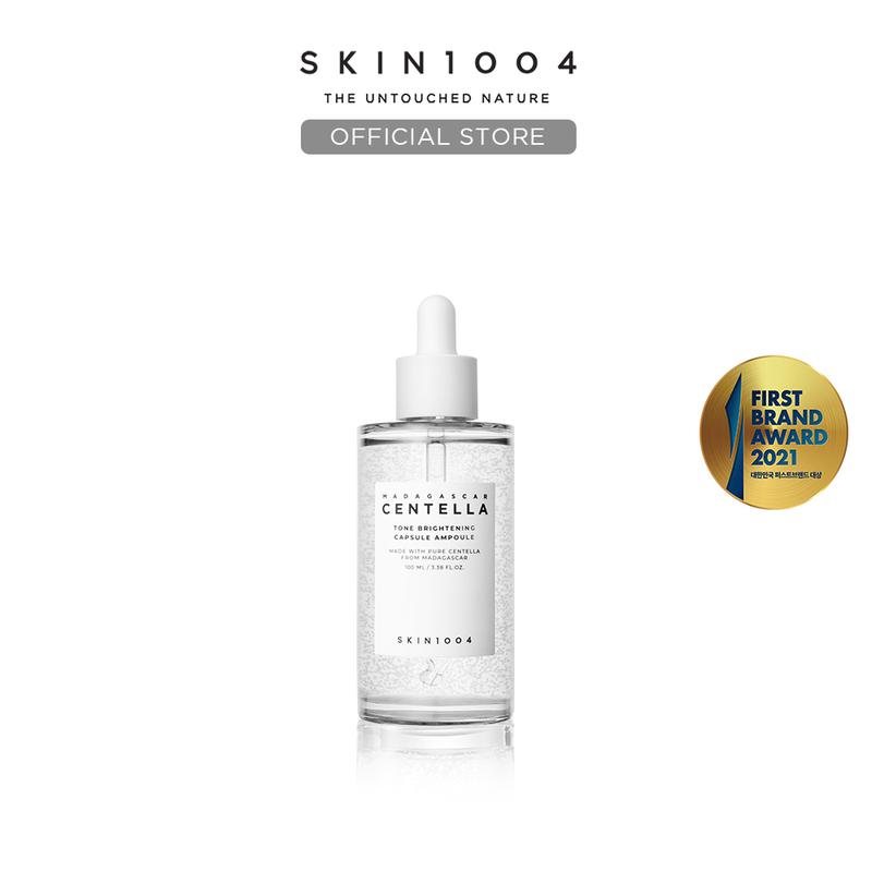 [SKIN1004 Official Shop] Madagascar Centella TBCapsule Ampoule 100ml Serums Skincare, Comfort for Moisturized and Radiant Glow and Clear Skin Repair