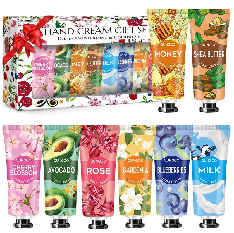 8 Pack Christmas Gifts for Women Hand Cream,Mothers Day Gifts,Teacher Appreciation Gifts,Nurse Week Gifts,Hand Lotion Travel Size in Bulk for Dry Hands,Mini Hand Lotion for Baby Shower Party Gifts