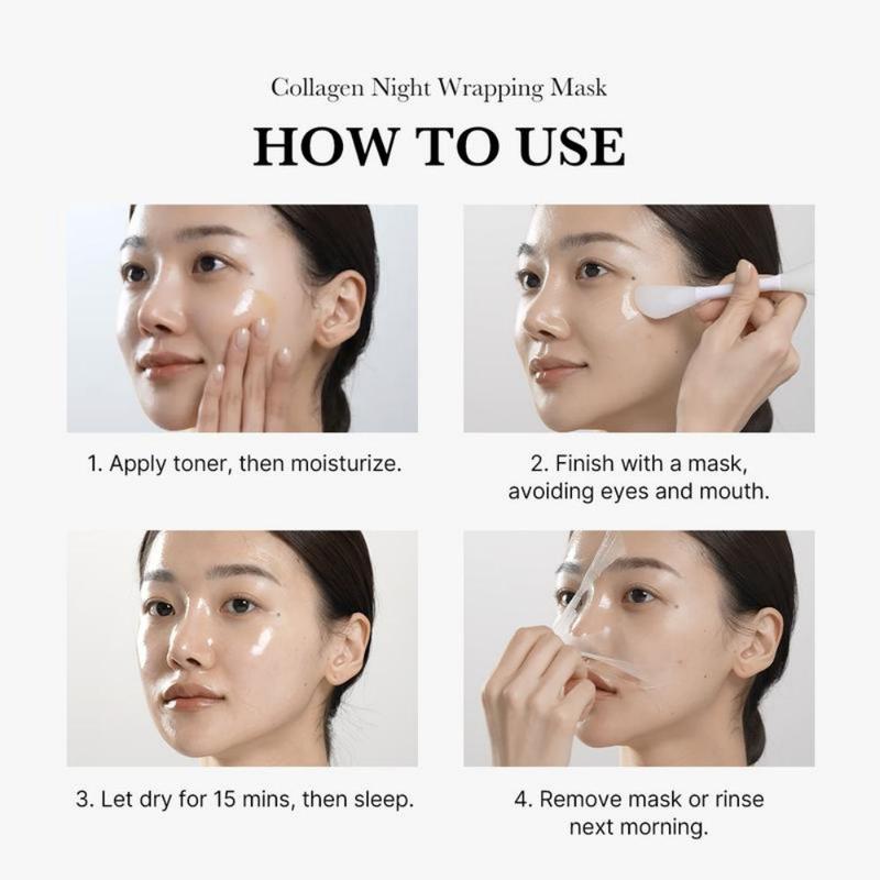 KOEC Collagen Night Wrapping Mask: SLEEP,SHED, AND GLOW!