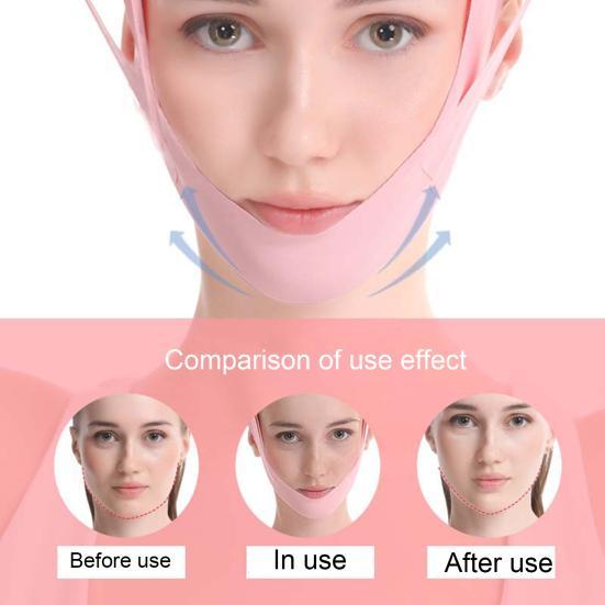 V Line Lifting Mask with Chin Strap for DoubleChin, Face Skincare Lifting Belt for Women,Beauty & Personal Care Product, Skincare ToolsFall Gift