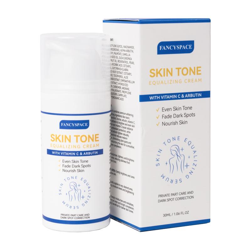 Skin Tone Equalizing Cream with Vitamin C, Dark Spot Remover for Underarms, Knees, Elbows, for Moisturizing Skincare