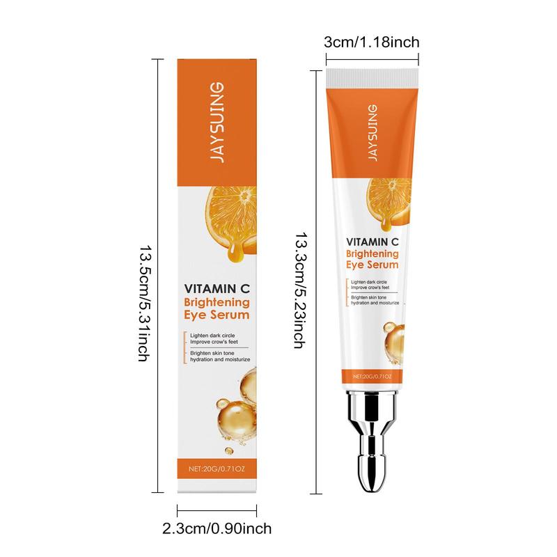 Vitamin C Moisturizing Eye Cream, Brightening & Firming Eye Cream, Eye Care Moisturizer for Women & Men, Daily Skincare Product for Eye Care