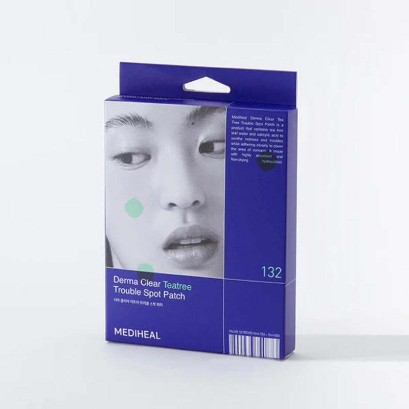 Mediheal Derma Clear Teatree Trouble Spot Patch for Acne Skincare Salicylic Salicylic Acid