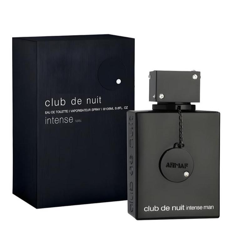 Armaf Club De Nuit Intense for Men Eau de Toilette Spray, 3.6  Ounce Aroma Floral