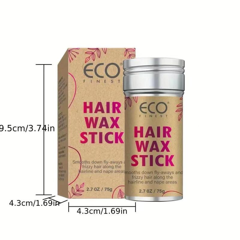 75g Hair Wax Stick, Hair Care & Styling Product, Smooth Hair Stick, Frizzy Hair Styling Wax Stick, Professional Hair Gel Product for Women & Men