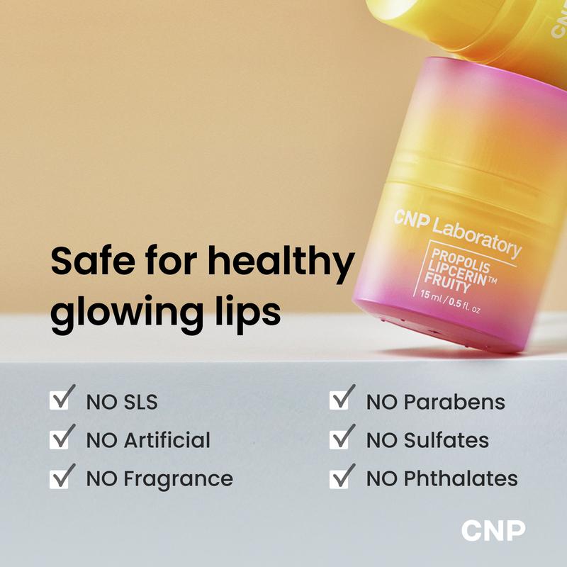 [CNP Official Shop] Honey Lip Butter SET (Honey, Fruity, Mojito, Spicy), Propolis Lipcerin, Hydrating, Gentle Exfoliation, Deep Nourish, Revitalizing Dry Lips, Shea Butter (0.5 fl.oz   15ml*4) Korean Skincare, Comfort Lipcare, Lip Balm