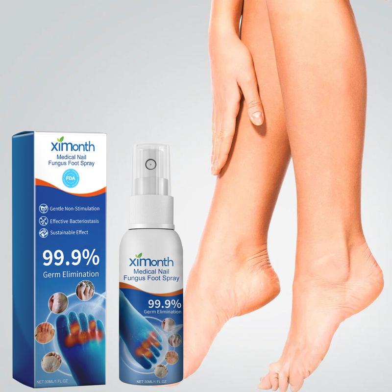 Nail Fungus Foot Spray Repair Thickened Gray Nails Rotten Nails Foot Moisturizing Clean Nail Care