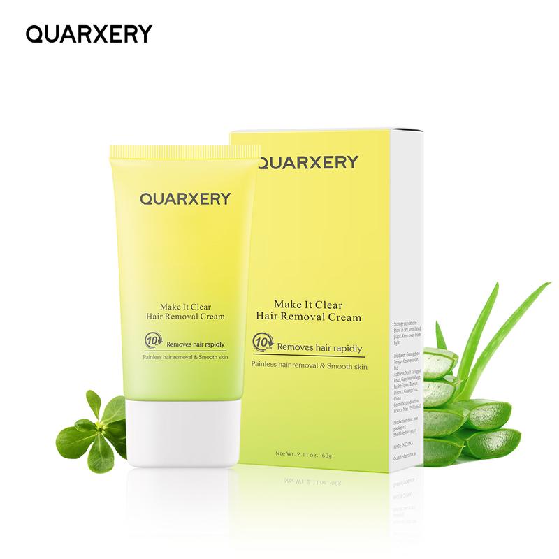 QUARXERY Hair R black friday deals emoval Cream for Women & Men Painless Hair Removal Gel Hair Removal Lotion for Unwanted Hair,All Skin Types 60ml   2.11oz