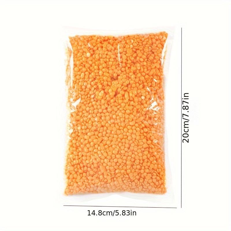 Orange Flavor Hair Removal Wax Beads, 1 Pack Portable Hair Removal Wax Beads, Body Care Product for Women & Men, Hair Removal Machine Accessories