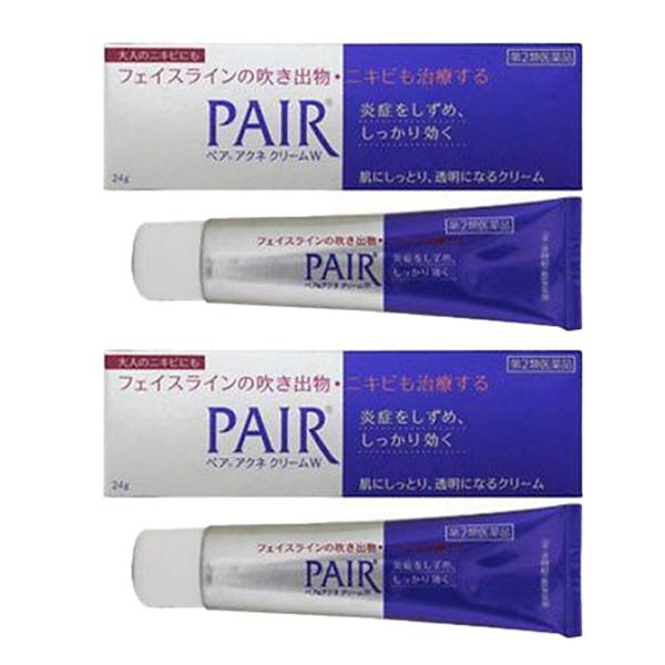 LION PAIR Acne W Cream -24g (2 Pack)