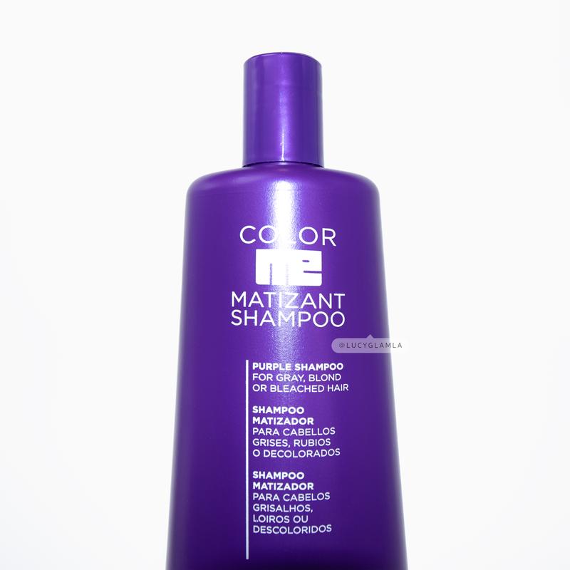 Kuul Color Me Matizant Violet purple Shampoo for Gray Blond Bleached Hair 33.8 FL. oz. 1 Liter  10.1 FLoz. Haircare  matizador platinado de cabello