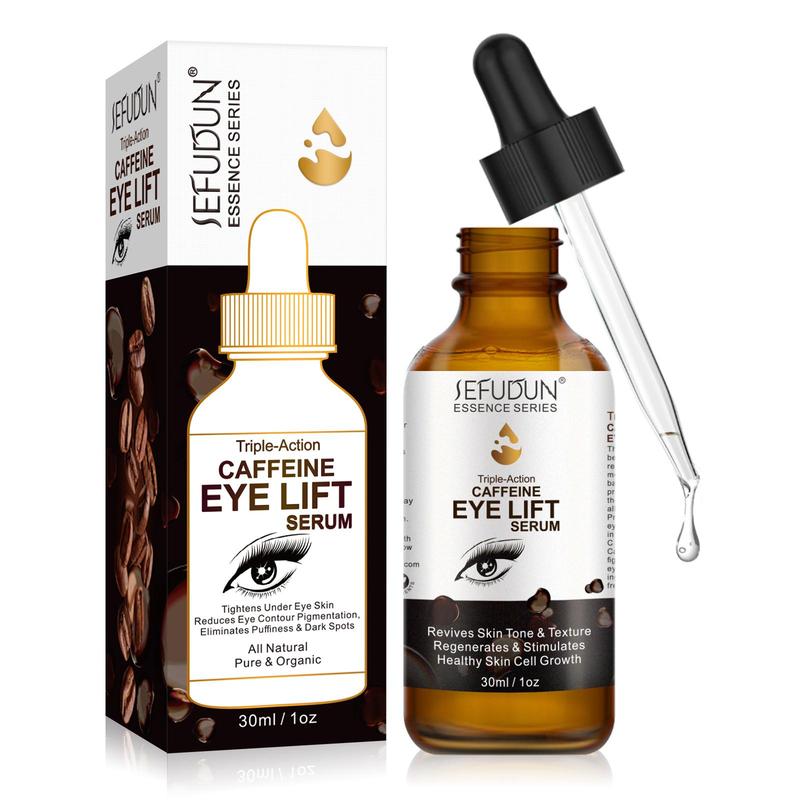 Coffee Eye Serum, Moisturizing Eye Serum, Eye Care Product for Women & Men, Suitable for People Who Stay Up Late