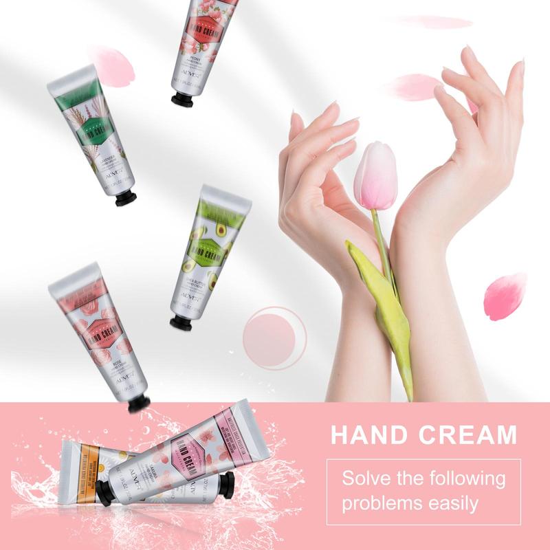 City Pattern Hand Cream Set, 6 Counts set Moisturizing Hand Cream, Hand Care Product for Women & Men, Daily Skincare Product