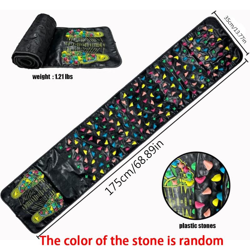 Foot Massage Mat, 1 Count Reflexology Foot Massage Pad, Non-slip Foot Massager, Bathroom Mat, Yoga Mat, Manual Massage Tools for Women and Men