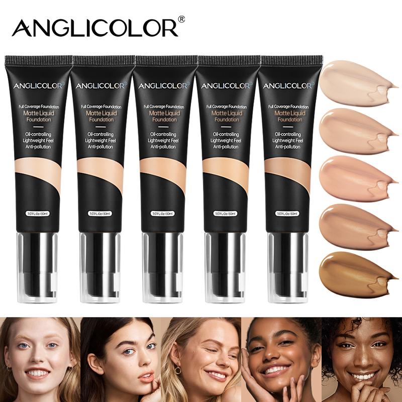 concealer foundation makeup full coverage waterproof liquid foundation vegan creamy foundation Cosmetic makeup  brush set glitz glam  brush