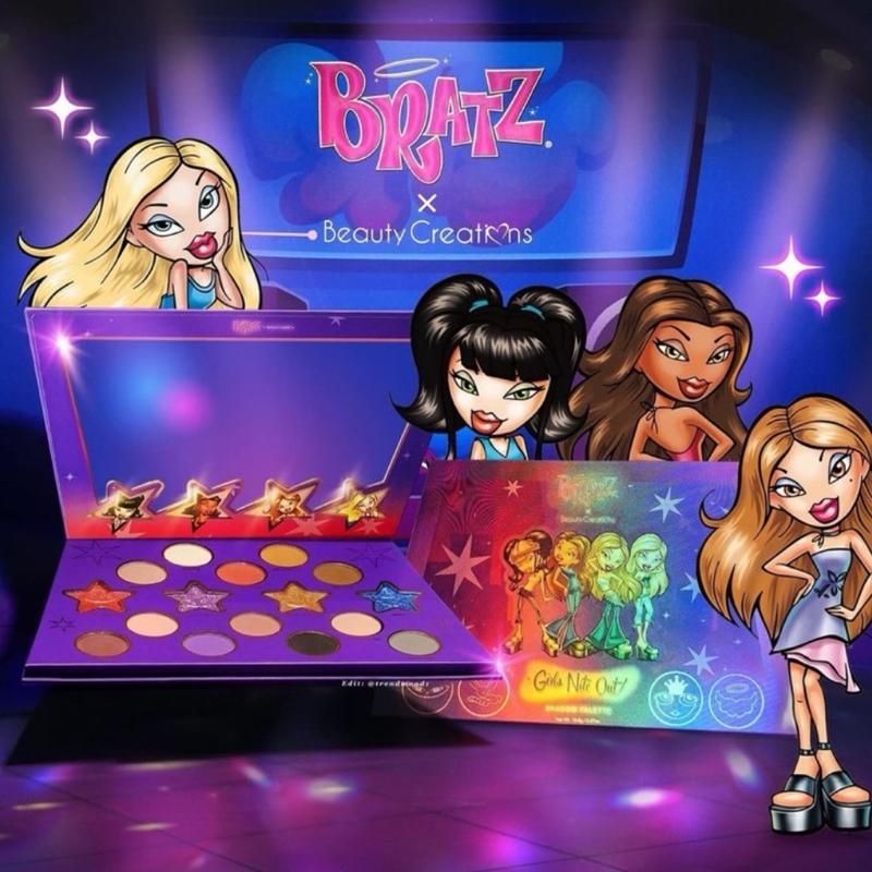 Beauty creations Bratz girls nite out shadow palette