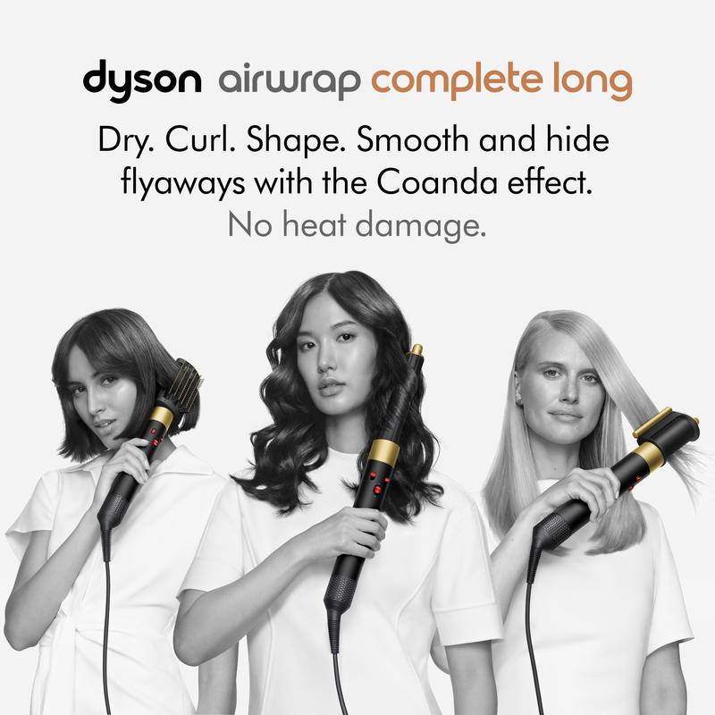 Dyson Airwrap™ multi-styler and dryer Complete Long (Onyx Black Gold)