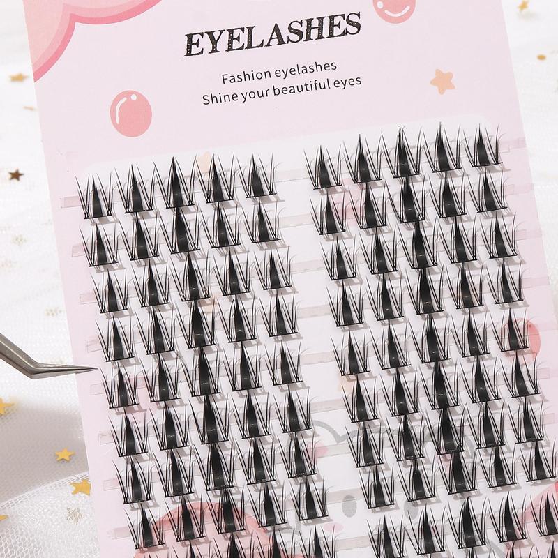 Natural Look Eyelash Extensions, 1 Box Individual False Eyelashes, DIY Self Grafting Curl Eyelashes, Eye Makeup Enhancement False Eyelashes for Women & Girls