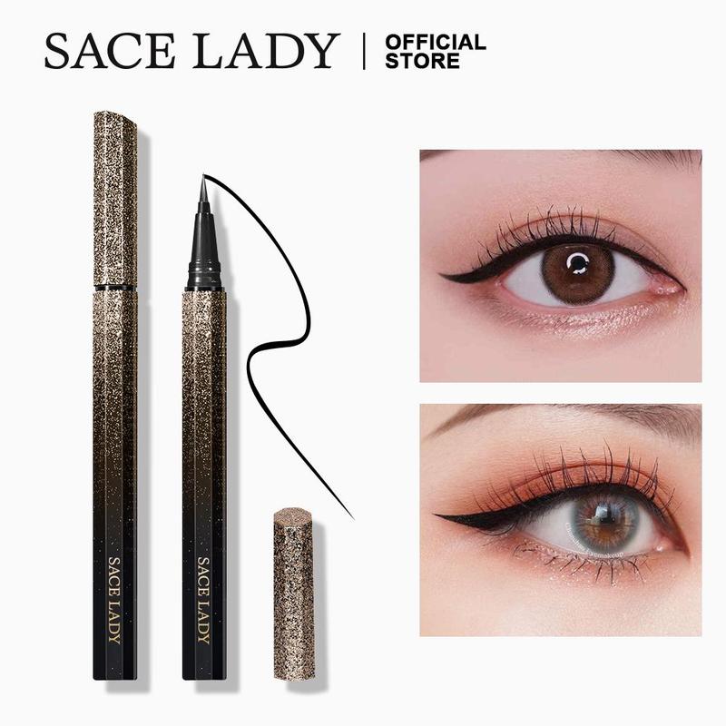 Long Lasting Eyeliner Pencil, 1 Count Quick Drying Eyeliner Pen with Precise Flexible Tip & Comfortable Grip, Professional Daily Makeup Accessories