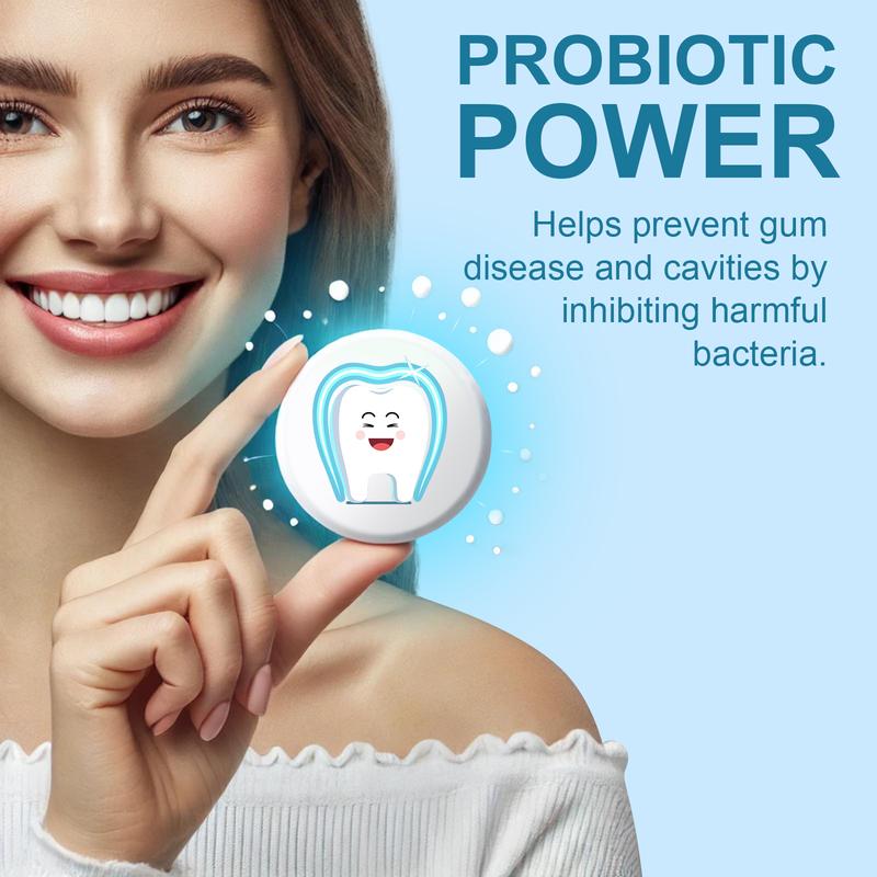 Probiotic Toothpaste Tablet mouth wash on the go dental health and care