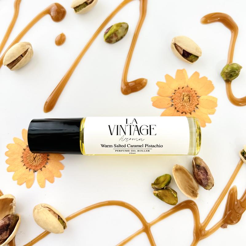 Warm Caramel Pistachio Body Oil Roller