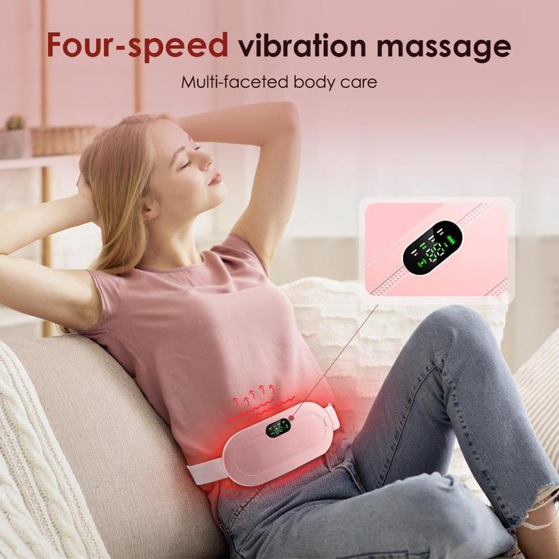 Portable Uterus Warmer Belt, 1 Count Cordless Massage Waist Belt, Electric Massage Belly Band, Gift for Women, Mothers Day Gifts