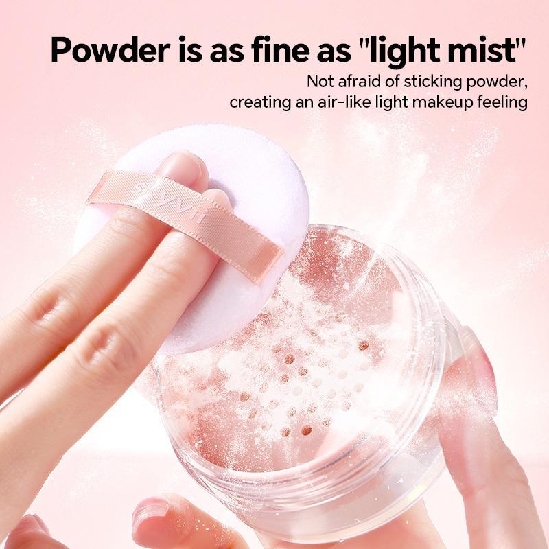 Long-lasting Matte Powder, 2pcs set Oil Control Pressed Powder, Smooths Skin & Completes Makeup, Suitable for All Skins, Makeup Accessories, Cosmetics, Smudge-proof Powder