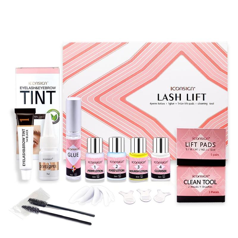 Lash Lift Kit, 1 Set Eyelash Perming & Dyeing Kit, Eyelash Perming & Dyeing Kit, Waterproof Eyelash Perming & Dyeing Kit, Summer Makeup, Fall, Men Gifts