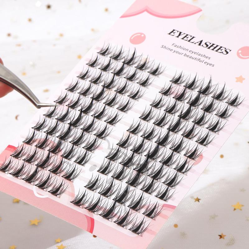 Natural Look Eyelash Extensions, 1 Box Individual False Eyelashes, DIY Self Grafting Curl Eyelashes, Eye Makeup Enhancement False Eyelashes for Women & Girls