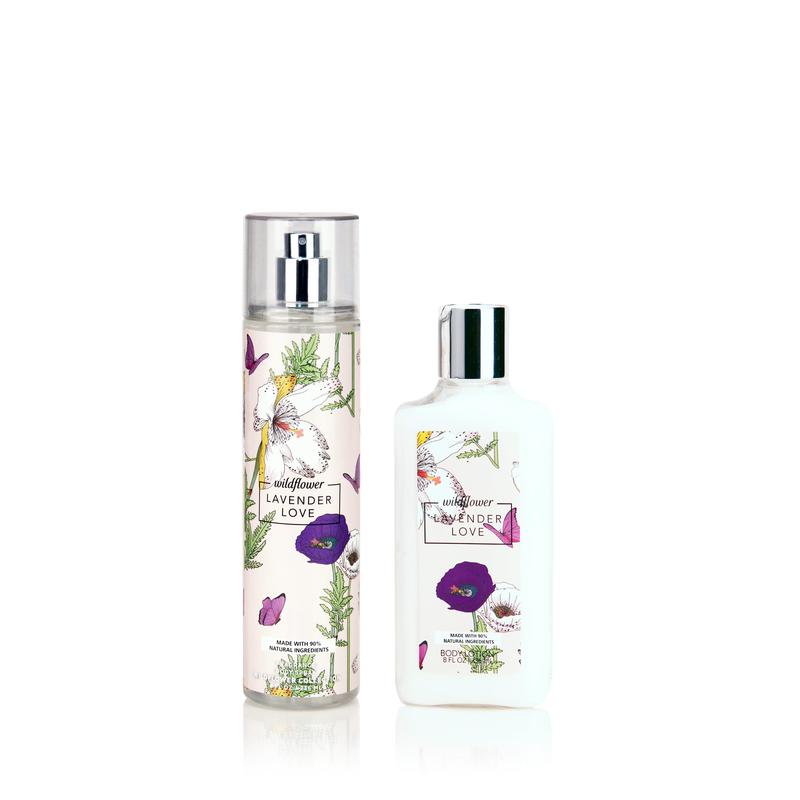 Lavender Love 2-Piece Body Mist & Lotion Set | Calming & Luxurious Skincare