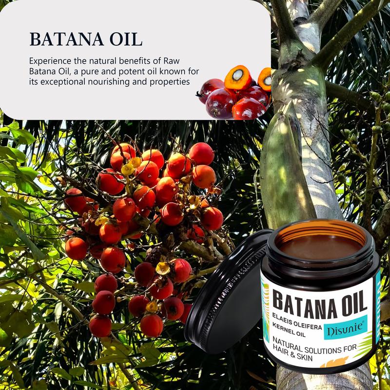 Disunie Batana Oil, 3.71 OZ Natural Batana Hair Oil Dr Hair for Honduras, 110ML Moisturize the Scalp Hair Oil, Treatments Scalp Haircare Lightweight