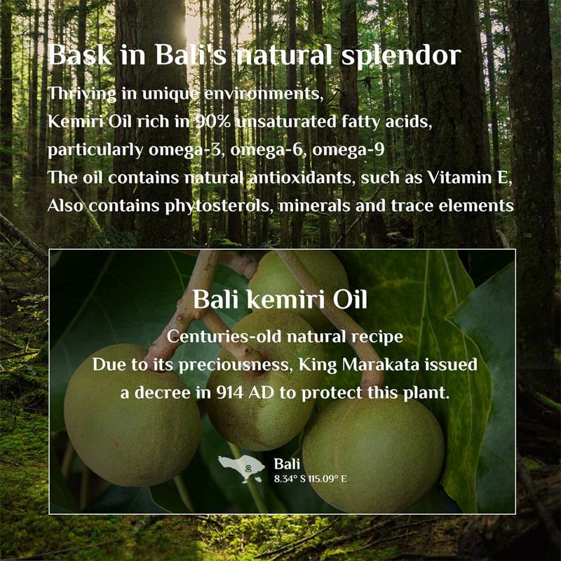 BaliAga Kemiri Oil Hair Care Essential Oil From Bali For Hair Strengthen Hair Nourish Scalp Split End Care Plant Comfort Haircare Organic