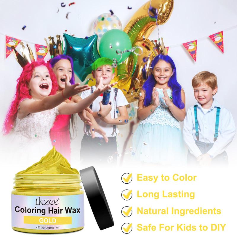 120g Semi-permanent Hair Dye, 9 Colors Hair Color Mud, Gentle Coloring Hair Dye, Hair Care & Styling Product for Women & Men