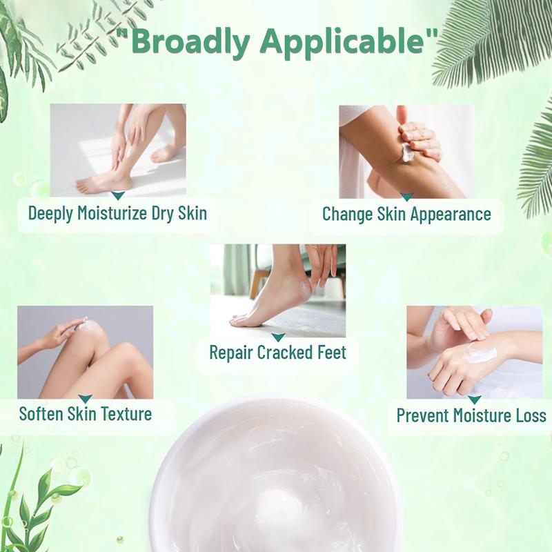 Urea Cream 40%+2% Salicylic Acid, 5.29 oz-DualPurpose Foot & Hand Cream Enriched with Hyaluronic Acid, Tea Tree Oil, & Aloe Vera for Deep Moisturization & Effective Callus Removal