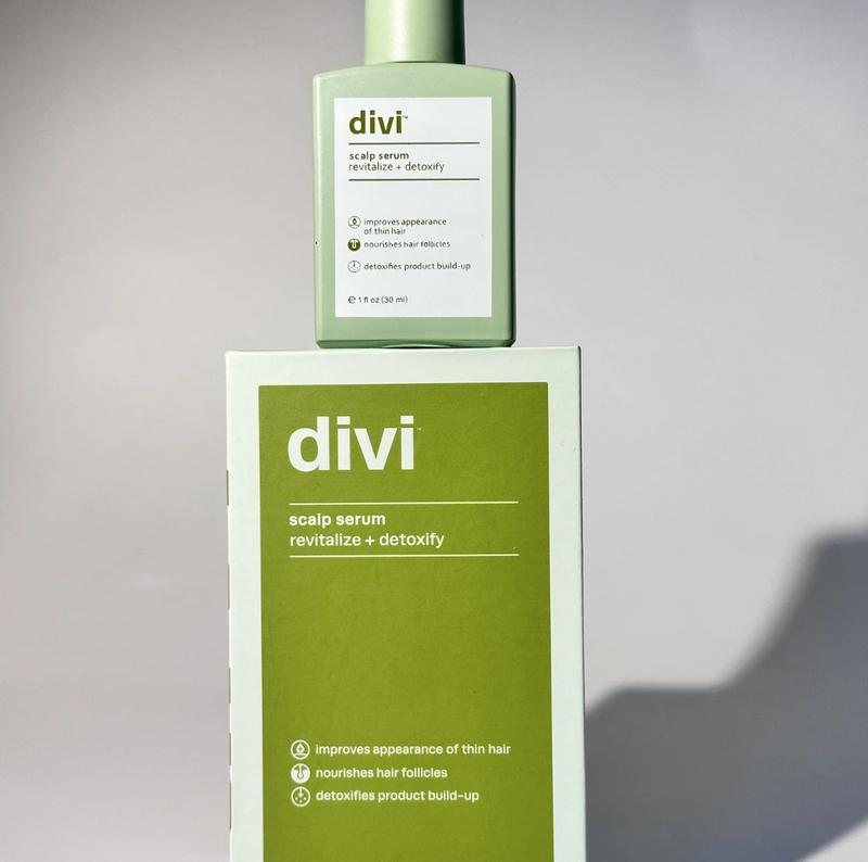 Divi Scalp Serum for Fuller, Thicker-LookingHair & Healthy Scalp,30ml -1 Pack